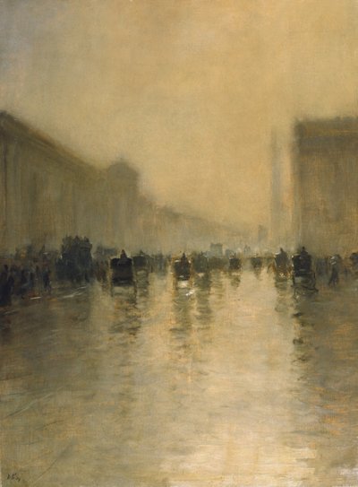 Foggy Day in London by Giuseppe de Nittis